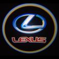 Подсветка в дверь с логотипом Lexus