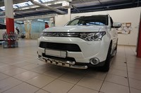 Защита переднего бампера MITSUBISHI Outlander (оутлендер) (2012-) d60