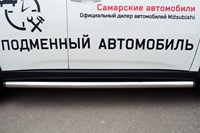 Пороги труба d63 (вариант 2) Mitsubishi (митсубиси) Outlander (оутлендер) 2014-