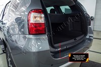 Накладка на порожек багажника (2 мм.) Nissan (ниссан) Terrano 2014— н.в. 