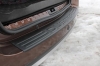 Накладка на задний бампер от царапин Renault (рено) Duster (2011 по наст.) 