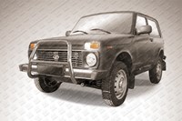 Кенгурятник d57 высокий Ваз 21213 (NIVA) 