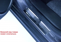 Накладка на внутренние пороги без логотипа (компл. 4шт.) , Opel (опель) Mokka (мокка) 2012- ― PEARPLUS.ru