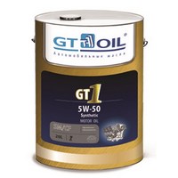 Моторное масло для бензиновых и дизильных двигателей GT 1  (Синтетика
PAO + Esters)  5W-50 (20л) 