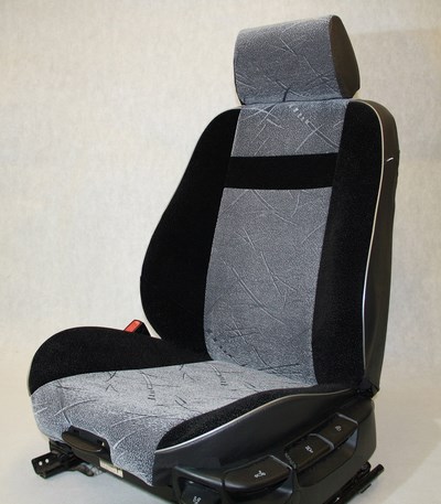 Чехлы на сиденья (флок+экокожа) Chevrolet Cobalt c 2013 г