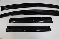 Дефлектор боковых окон (цвет: чёрный) CHEVROLET LACETTI 2003 (кузов: седан) . SVS