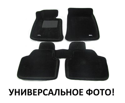 Коврики салона текст.Opel Mokka 2012->/Buick Encore 2012-> LINER 3D VIP с бортиком черные
