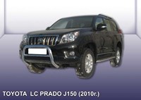 Кенгурятник d76 низкий Toyota (тойота) Land Cruiser (круизер) (ленд крузер) Prado J150 (2009-2013) 