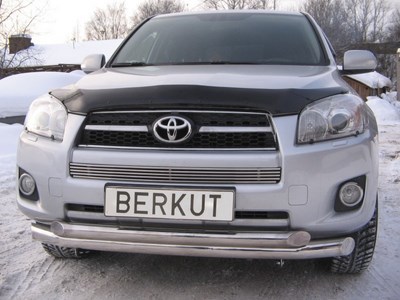 Накладка на решетку бампера d10 Toyota RAV4 XA30 2008-2010