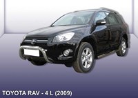 Кенгурятник d76 низкий Toyota (тойота) RAV4 (рав 4) L (2009 по наст.) 