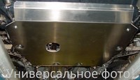 Защита МКПП и рк (алюминий 4мм) UAZ Patriot (патриот) 2, 7 (2007 — 2013) 