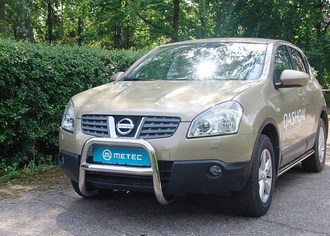 Дуга передняя низкая А-серия, d60мм, NISSAN QASHQAI, 2007-2009 ― PEARPLUS.ru