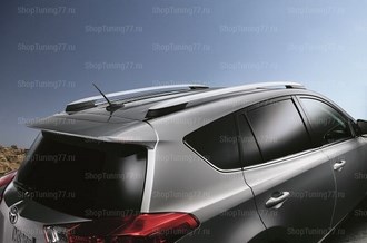 Релинги продольные (Серебро) Toyota (тойота) RAV 4 (2016-) ― PEARPLUS.ru