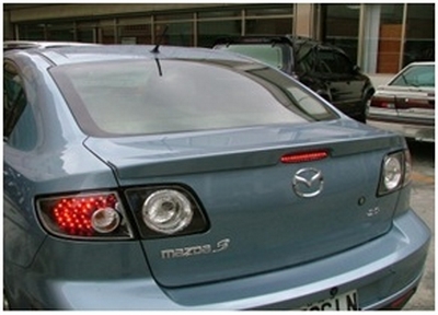 Спойлер на багажник (грунтованный) sedan на Mazda 3 2003-2009
