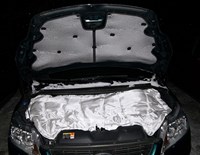 АВТОТЕПЛО №4 (Огнестойкий утеплитель для двигателей автомобилей) Hyundai (хендай) Getz (гетц) (2002-2010) 