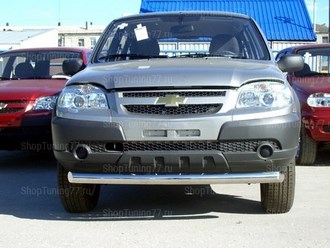 Защита переднего бампера 60 мм Chevrolet Niva (2009-)