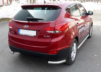 Защита заднего бампера, углы d60мм, HYUNDAI IX3 (X3)5, 2010-2015 ― PEARPLUS.ru